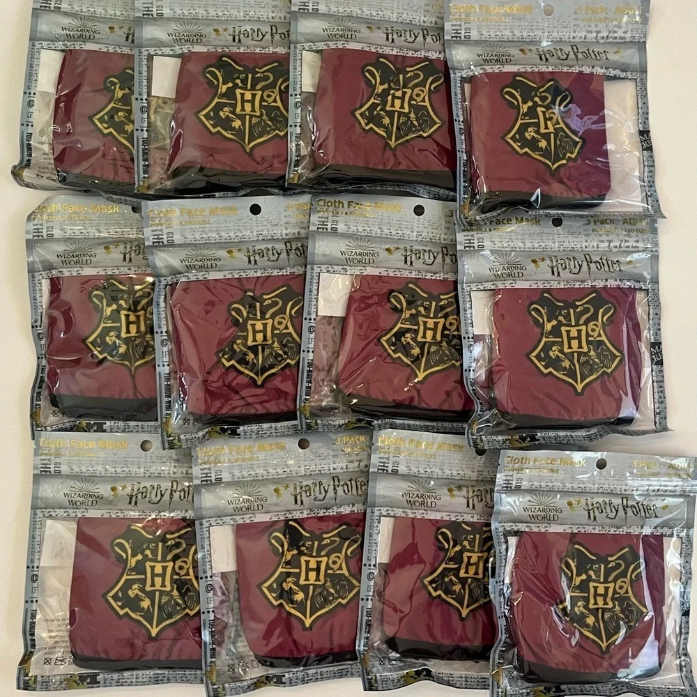 New & sealed 12 packs of masks 36 total Harry Potter Bioworld will split up